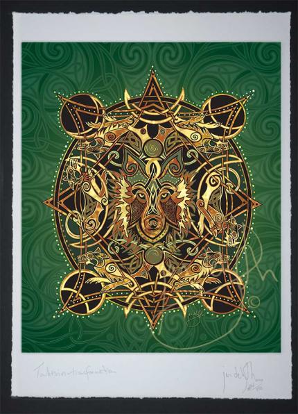 Wolf Moon by Jen Delyth © www.celticstudio.com