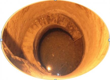 Ancient Well at Kom Ombo in Egypt (picture courtesy of As-I-Walk)